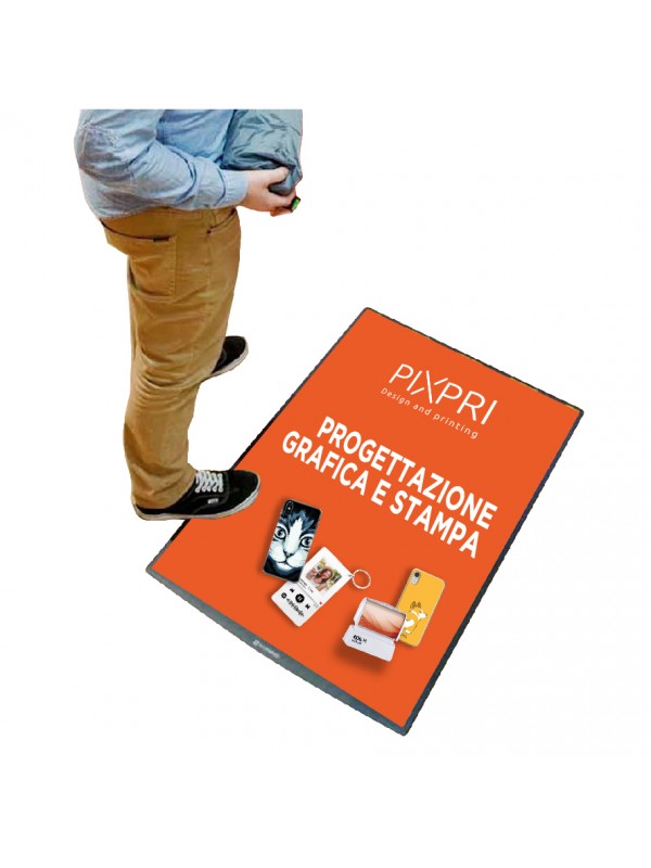 Tappetino pubblicitario da pavimento Tappetino pubblicitario da pavimento